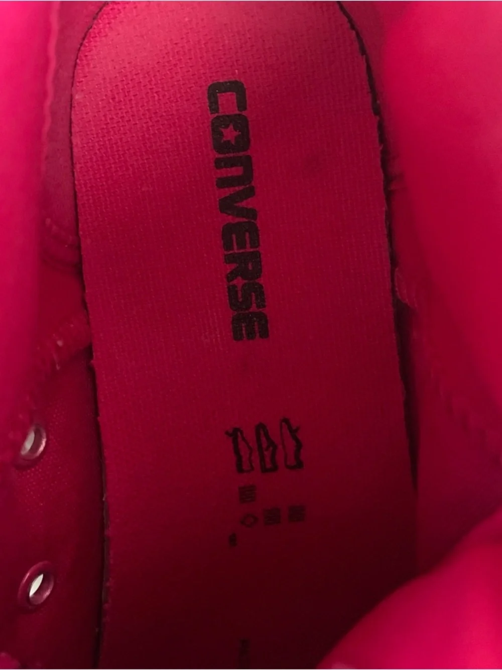 Converse Chuck Taylor All Star “Static Hi” Black/Hot Pink Shoes